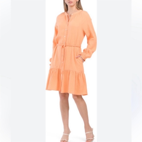 Magaschoni Dresses & Skirts - New Magaschoni Cotton Dress size S/P